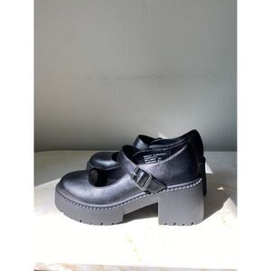 NWT Steve Madden NYC Retro Grunge Mary Janes 6 Shoes Y2K Platform Chunky Heels